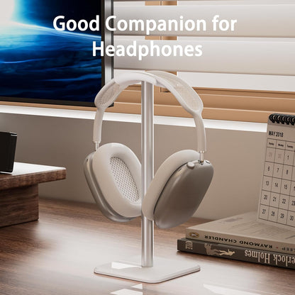 Headphone Stand - Headset Stand with Aluminum Hanger (Pink)