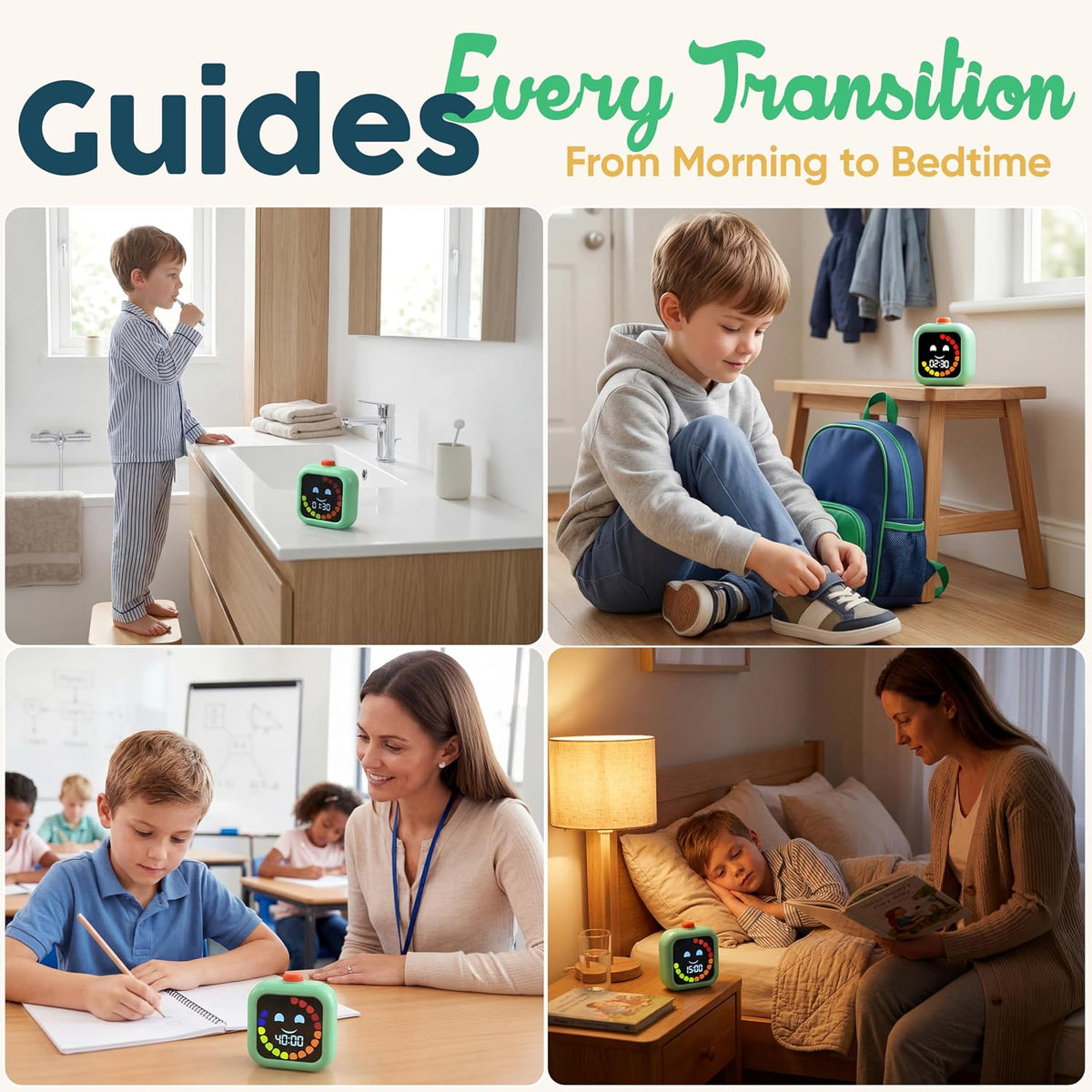 Digital Visual Timer for Kids - Calmer Routines & Transitions