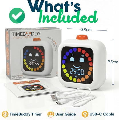 Digital Visual Timer for Kids - Calmer Routines & Transitions