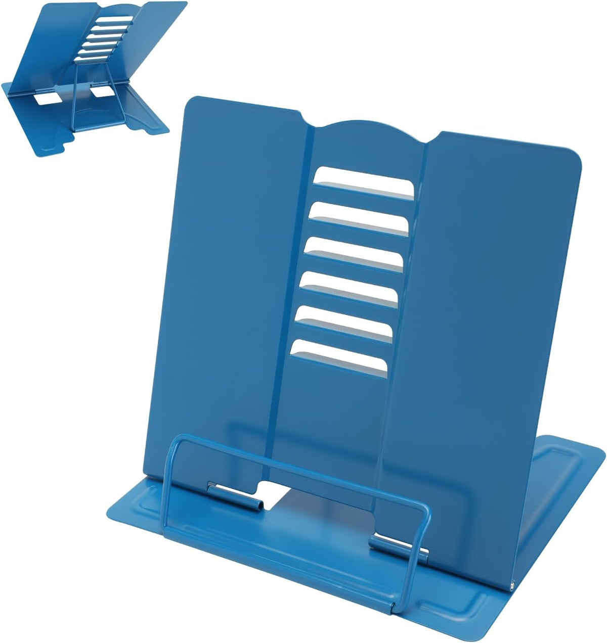 Metal Book Holder Adjustable Book Stand for Reading
