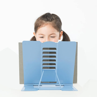 Metal Book Holder Adjustable Book Stand for Reading