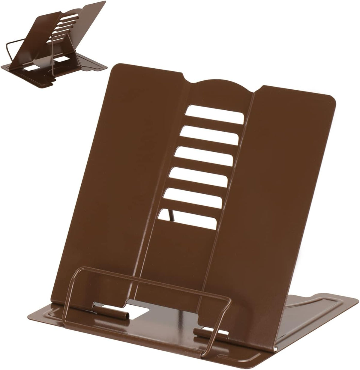 Metal Book Holder Adjustable Book Stand for Reading