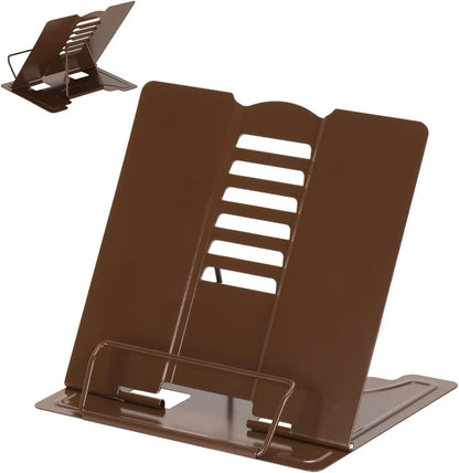 Metal Book Holder Adjustable Book Stand for Reading