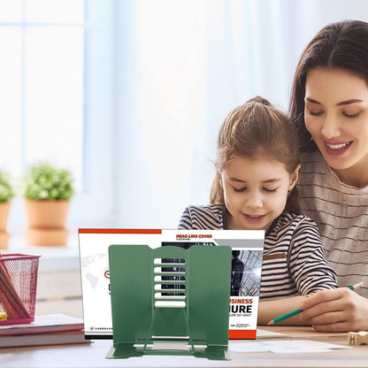 Metal Book Holder Adjustable Book Stand for Reading