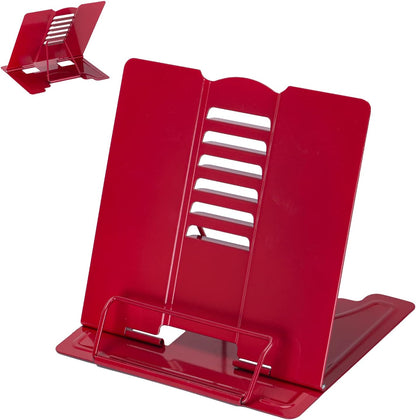 Metal Book Holder Adjustable Book Stand for Reading