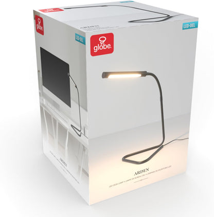 52024 28" Swing Arm Architect Desk Lamp, Matte White, Rotary Switch on Shade, Partially Adjustable Arm, Modern Lighting for Bedroom or Office, Timeless, Indoor Lights