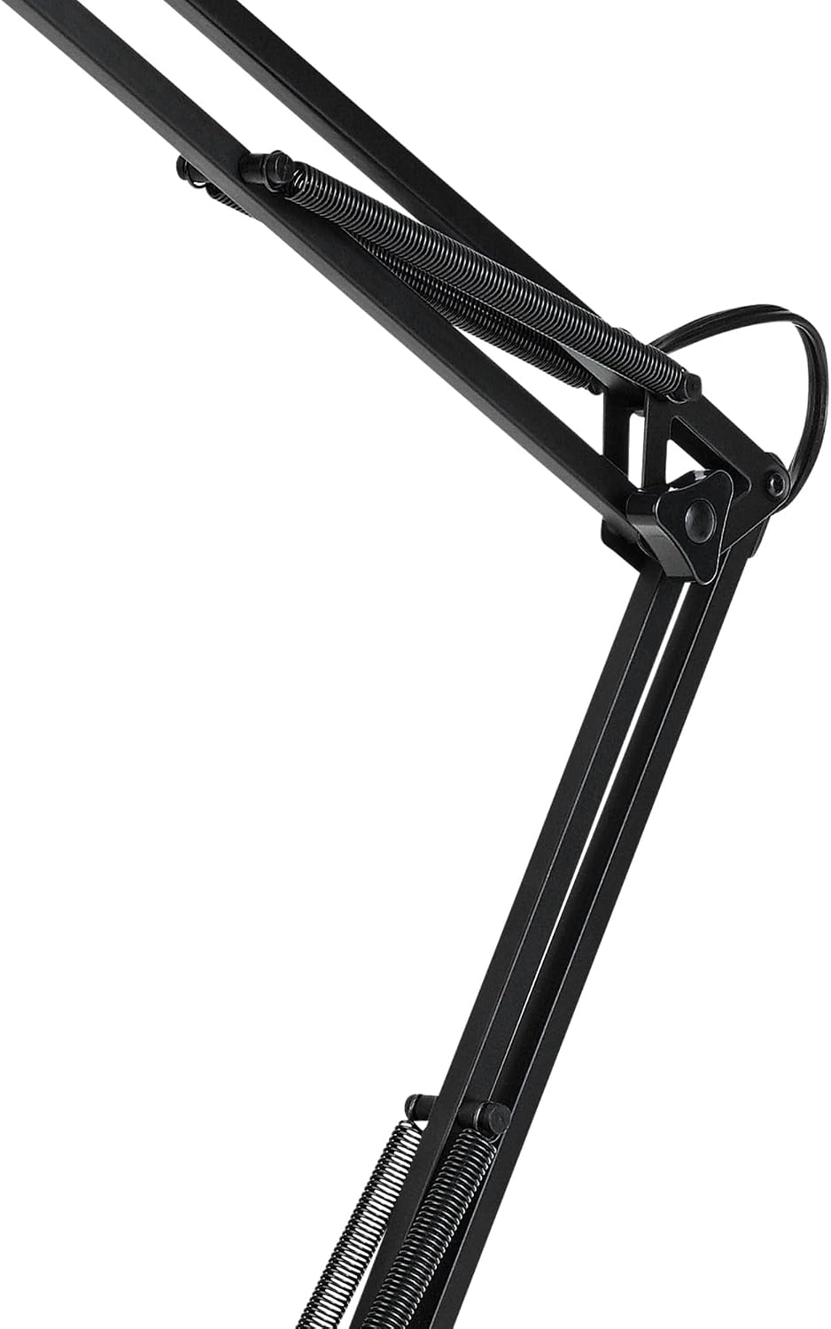 52024 28" Swing Arm Architect Desk Lamp, Matte White, Rotary Switch on Shade, Partially Adjustable Arm, Modern Lighting for Bedroom or Office, Timeless, Indoor Lights