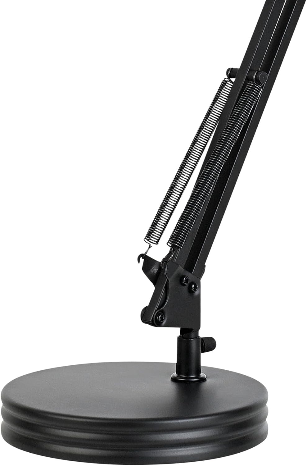 52024 28" Swing Arm Architect Desk Lamp, Matte White, Rotary Switch on Shade, Partially Adjustable Arm, Modern Lighting for Bedroom or Office, Timeless, Indoor Lights