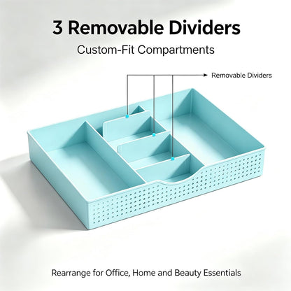 Monitor Stand with Drawer and 2 Pen Holders