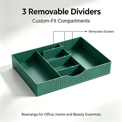 Monitor Stand with Drawer and 2 Pen Holders