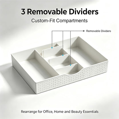 Monitor Stand with Drawer and 2 Pen Holders