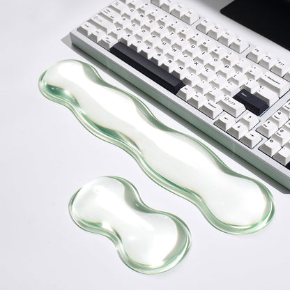 Gel Keyboard and Mouse Wrist Rest, Cloud Wrist Pad for Computer Keyboard