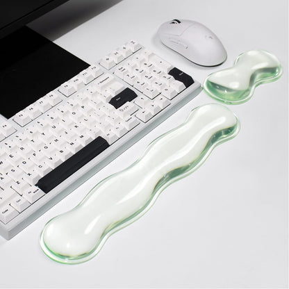 Gel Keyboard and Mouse Wrist Rest, Cloud Wrist Pad for Computer Keyboard
