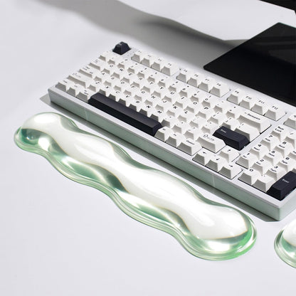 Gel Keyboard and Mouse Wrist Rest, Cloud Wrist Pad for Computer Keyboard