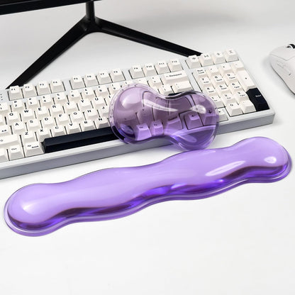 Gel Keyboard and Mouse Wrist Rest, Cloud Wrist Pad for Computer Keyboard