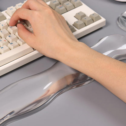 Gel Keyboard and Mouse Wrist Rest, Cloud Wrist Pad for Computer Keyboard