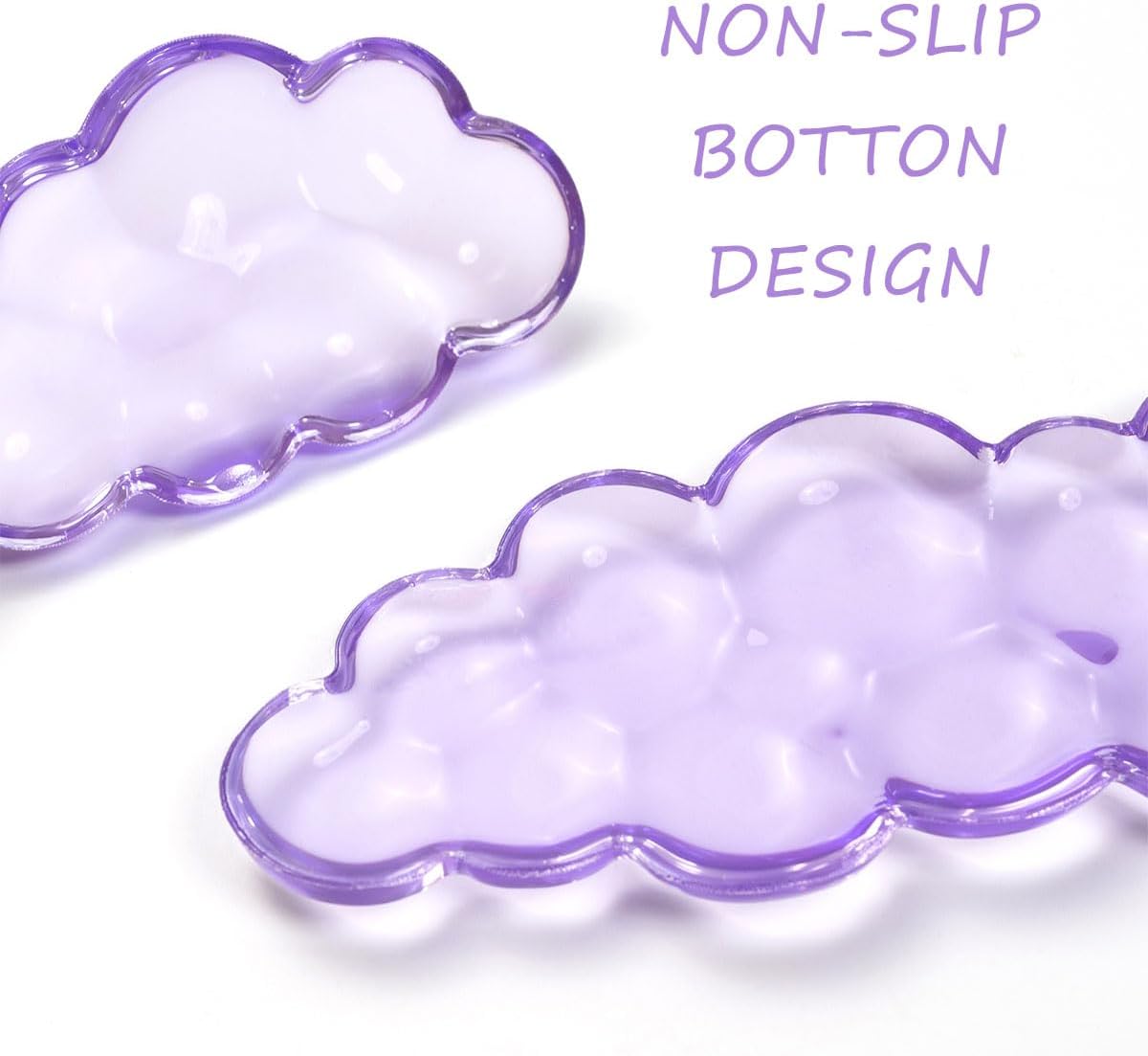 Gel Keyboard and Mouse Wrist Rest, Cloud Wrist Pad for Computer Keyboard