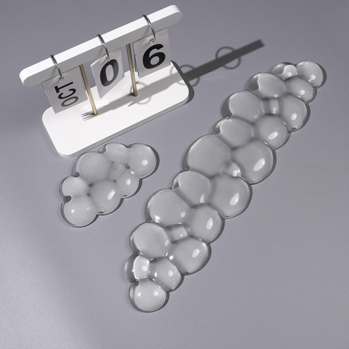 Gel Keyboard and Mouse Wrist Rest, Cloud Wrist Pad for Computer Keyboard