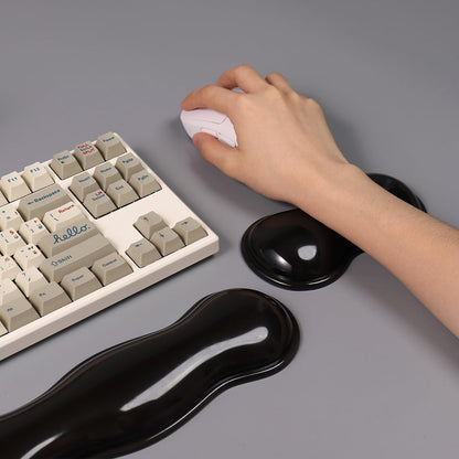 Gel Keyboard and Mouse Wrist Rest, Cloud Wrist Pad for Computer Keyboard