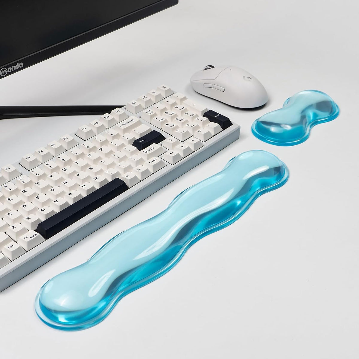 Gel Keyboard and Mouse Wrist Rest, Cloud Wrist Pad for Computer Keyboard