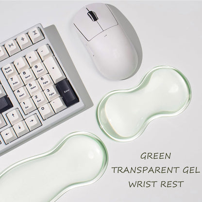 Gel Keyboard and Mouse Wrist Rest, Cloud Wrist Pad for Computer Keyboard