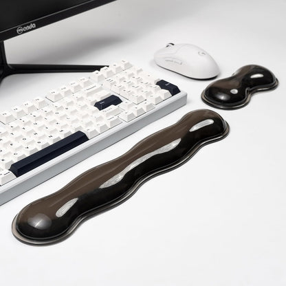 Gel Keyboard and Mouse Wrist Rest, Cloud Wrist Pad for Computer Keyboard