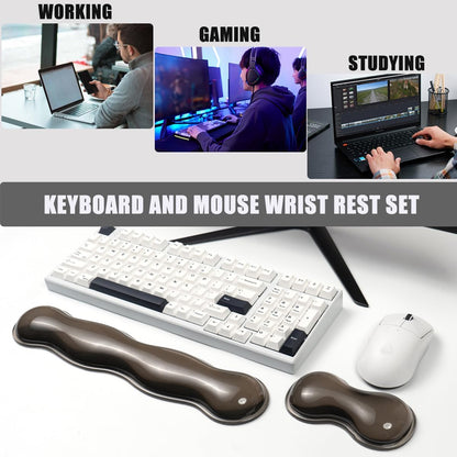 Gel Keyboard and Mouse Wrist Rest, Cloud Wrist Pad for Computer Keyboard