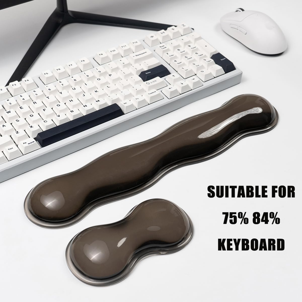 Gel Keyboard and Mouse Wrist Rest, Cloud Wrist Pad for Computer Keyboard