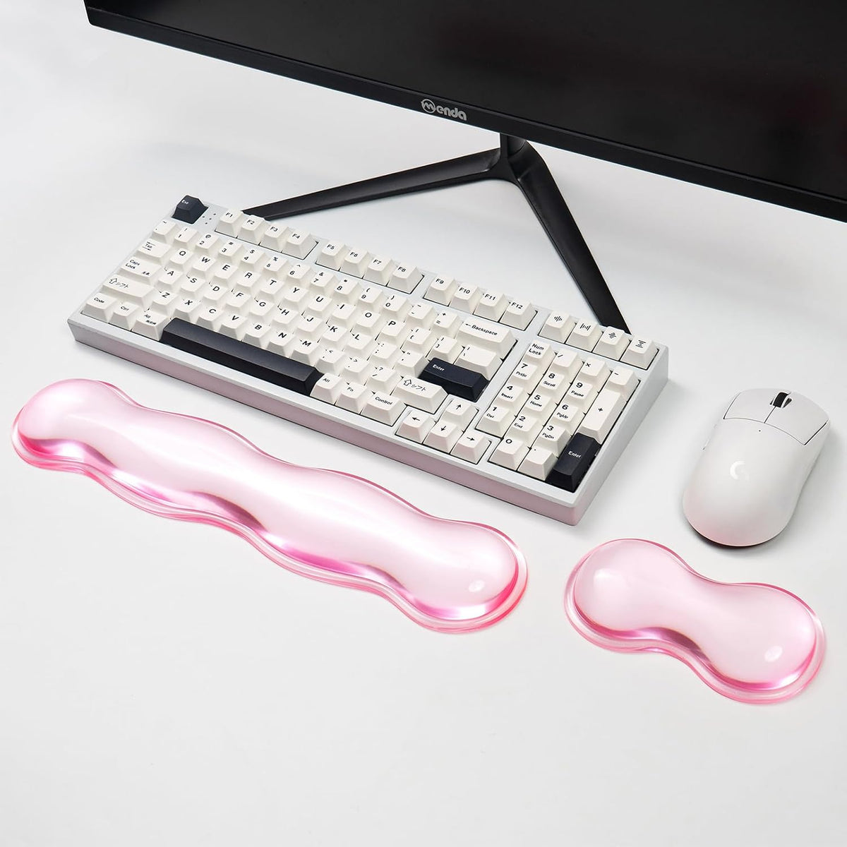 Gel Keyboard and Mouse Wrist Rest, Cloud Wrist Pad for Computer Keyboard