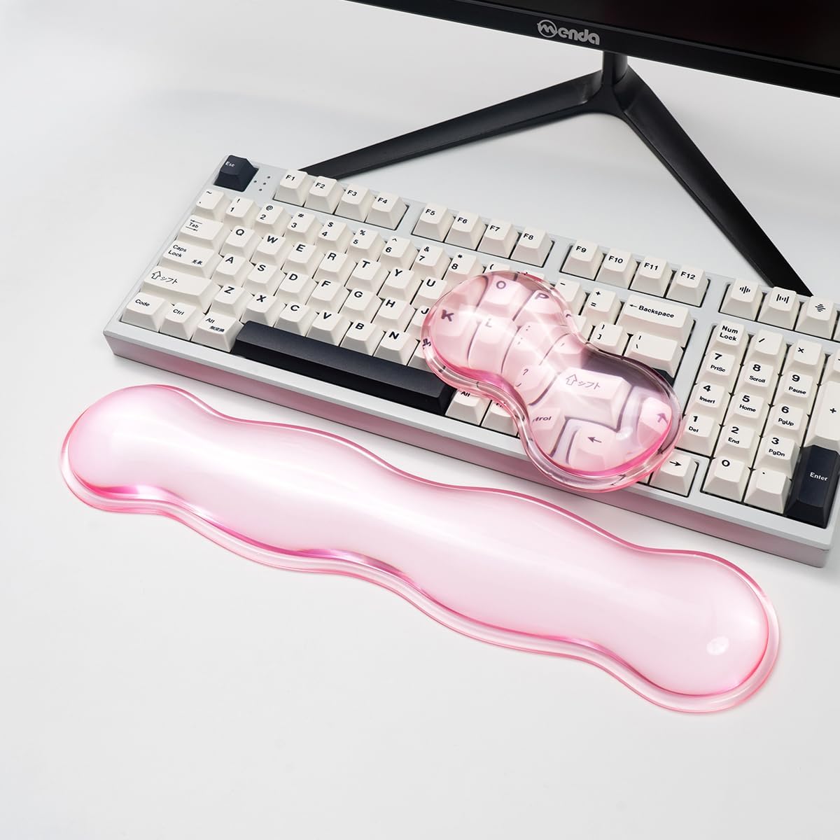 Gel Keyboard and Mouse Wrist Rest, Cloud Wrist Pad for Computer Keyboard