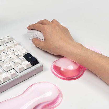 Gel Keyboard and Mouse Wrist Rest, Cloud Wrist Pad for Computer Keyboard