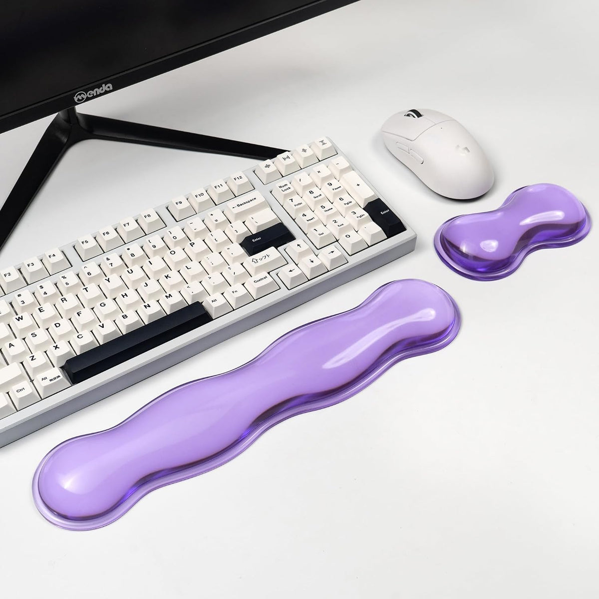 Gel Keyboard and Mouse Wrist Rest, Cloud Wrist Pad for Computer Keyboard