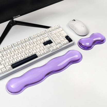 Gel Keyboard and Mouse Wrist Rest, Cloud Wrist Pad for Computer Keyboard