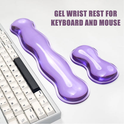Gel Keyboard and Mouse Wrist Rest, Cloud Wrist Pad for Computer Keyboard