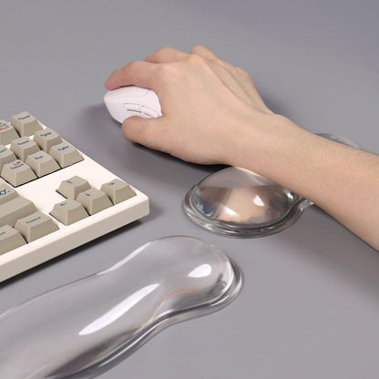 Gel Keyboard and Mouse Wrist Rest, Cloud Wrist Pad for Computer Keyboard