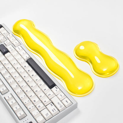 Gel Keyboard and Mouse Wrist Rest, Cloud Wrist Pad for Computer Keyboard