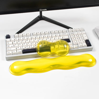 Gel Keyboard and Mouse Wrist Rest, Cloud Wrist Pad for Computer Keyboard