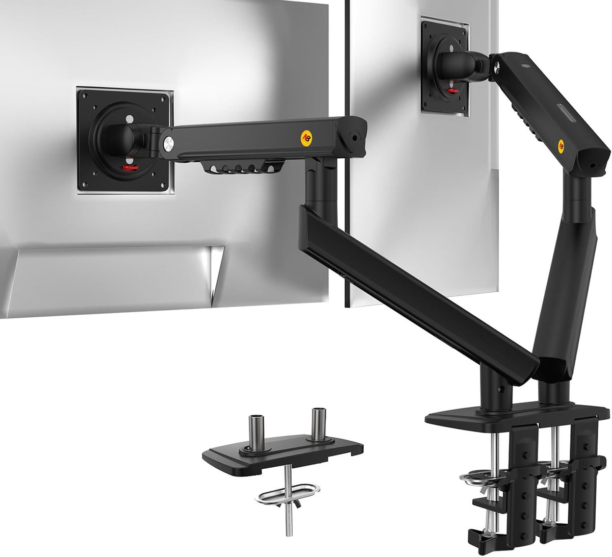 NB SmooVex™ Monitor Mount, Monitor Stand fits up to 32 Inch, Mechanical Spring Mount, VESA 75/100 mm, Model-A5(Black)
