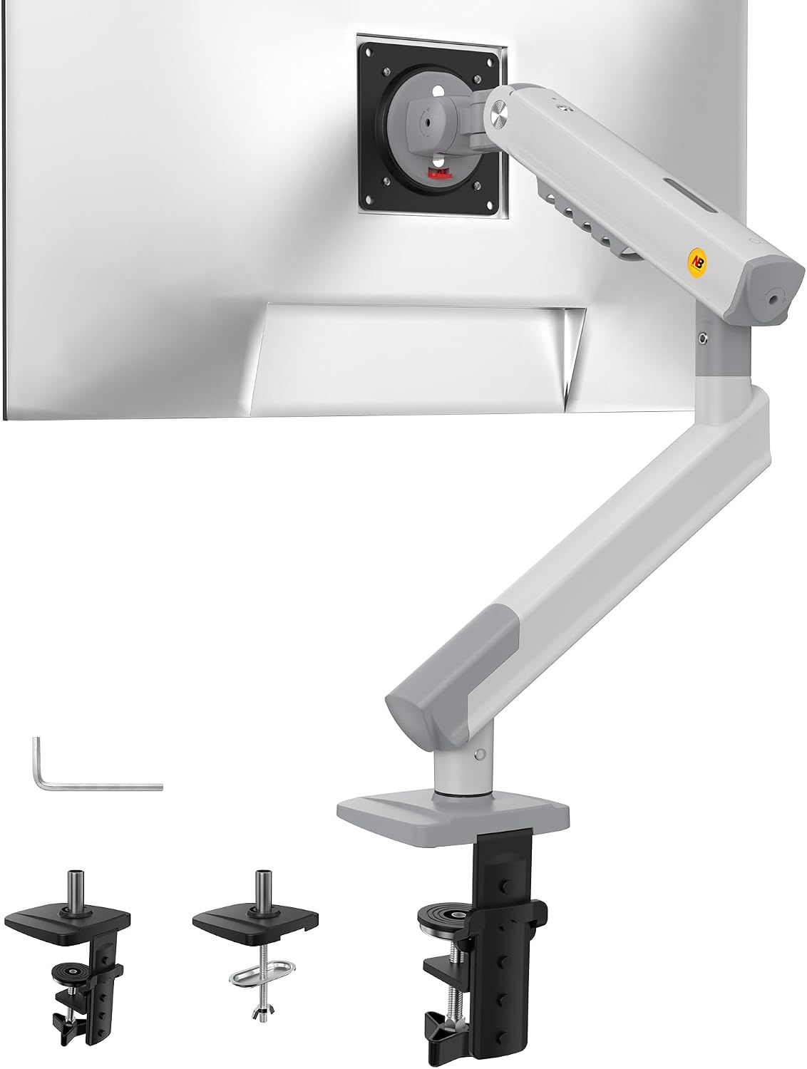 NB SmooVex™ Monitor Mount, Monitor Stand fits up to 32 Inch, Mechanical Spring Mount, VESA 75/100 mm, Model-A5(Black)