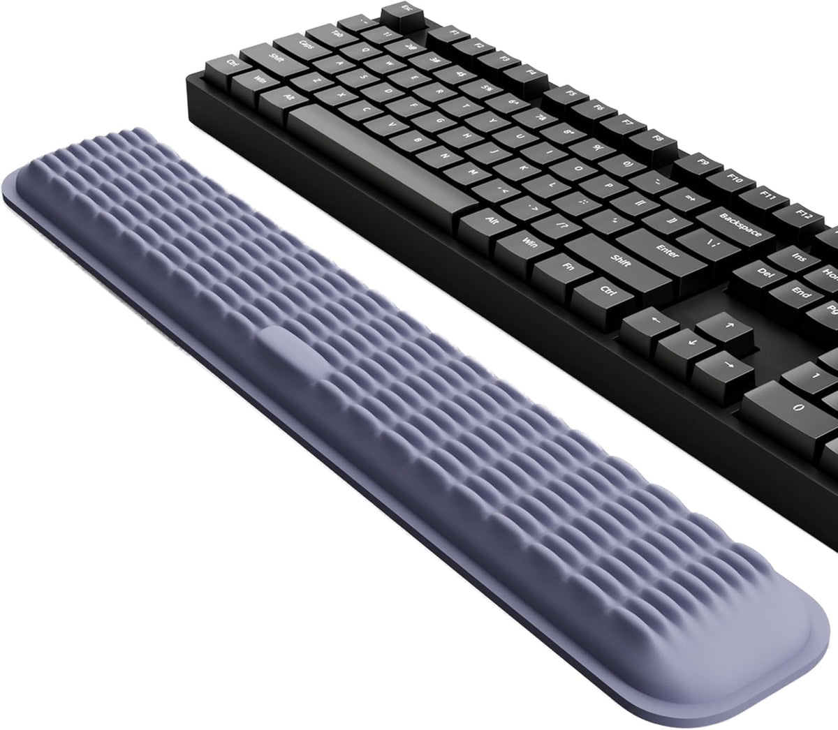Keyboard Wrist Rest, Soft Memory Foam Wrist Support, Keyboard Hand Rest Pad for Wrist Pain Relief, Keyboard Wrist Guard for Long Hours of Work, Gaming, Studying（Classic Black）