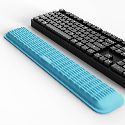 Keyboard Wrist Rest, Soft Memory Foam Wrist Support, Keyboard Hand Rest Pad for Wrist Pain Relief, Keyboard Wrist Guard for Long Hours of Work, Gaming, Studying（Classic Black）
