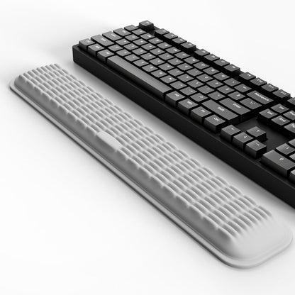 Keyboard Wrist Rest, Soft Memory Foam Wrist Support, Keyboard Hand Rest Pad for Wrist Pain Relief, Keyboard Wrist Guard for Long Hours of Work, Gaming, Studying（Classic Black）