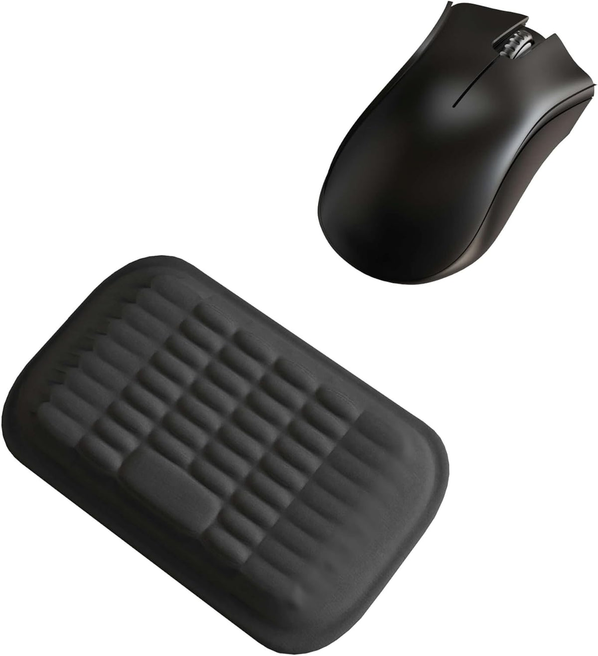 Keyboard Wrist Rest, Soft Memory Foam Wrist Support, Keyboard Hand Rest Pad for Wrist Pain Relief, Keyboard Wrist Guard for Long Hours of Work, Gaming, Studying（Classic Black）