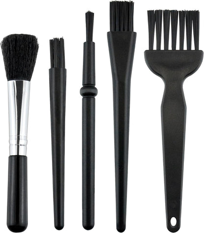 5 PCS Mini Keyboard Brushes, Anti-Static Brush for Small Spaces