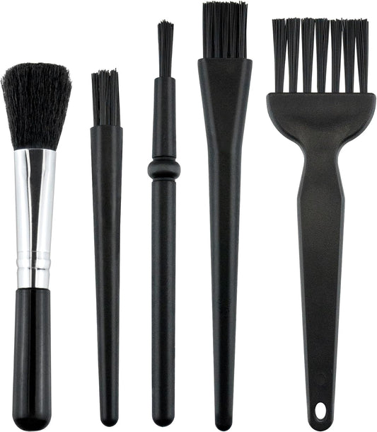 5 PCS Mini Keyboard Brushes, Anti-Static Brush for Small Spaces