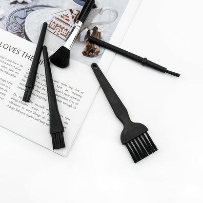 5 PCS Mini Keyboard Brushes, Anti-Static Brush for Small Spaces