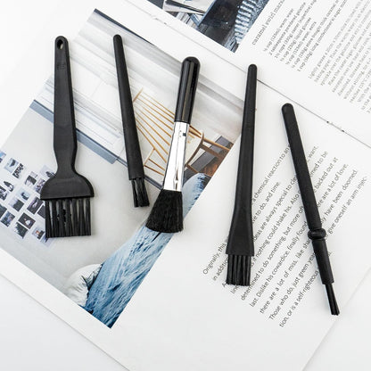 5 PCS Mini Keyboard Brushes, Anti-Static Brush for Small Spaces