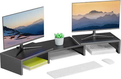 Dual Monitor Stand Riser