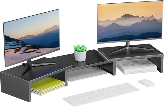 Dual Monitor Stand Riser