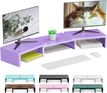 Dual Monitor Stand Riser
